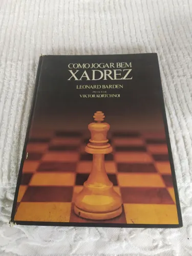 Livro como jogar xadrez 1 volume.