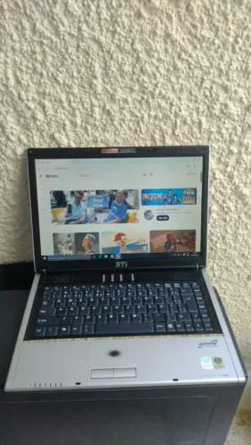Notebook STI Windows 10 Pro Ativado Bateria 100%