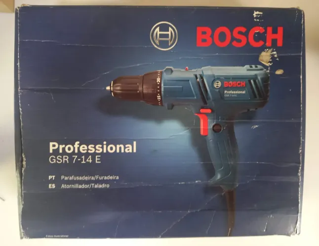 Parafusadeira e furadeira bosch