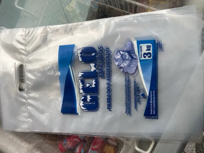 Embalagens Para Gelo de 3kg