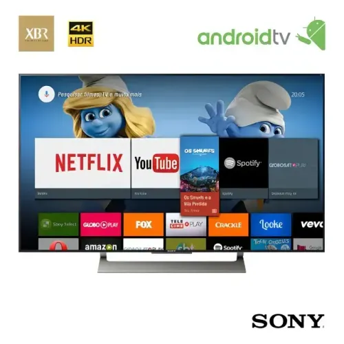 Smart TV 75 Polegadas SONY LED 4K Wi-Fi, Bluetooth e Android TV perfeito estado como nova