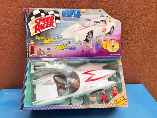 Speed Racer Mach 5 Resaurus play set 1999