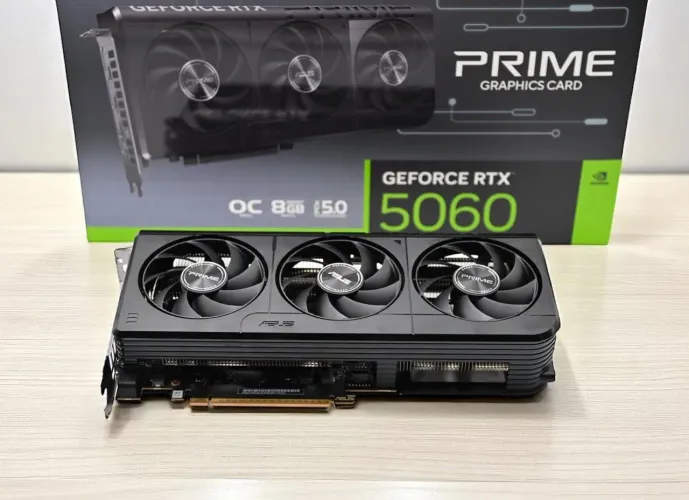 PLACA DE VÍDEO ASUS PRIME RTX 5060 8GB