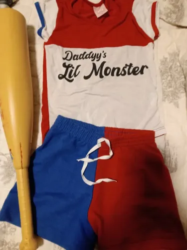 Fantasia Arlequina tamanho 8