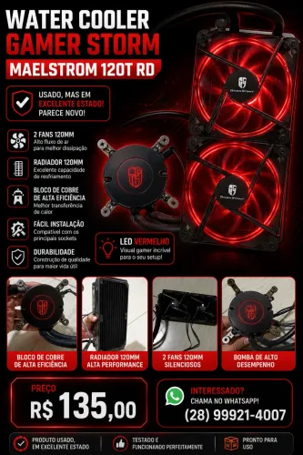 WATER COOLER PRETO