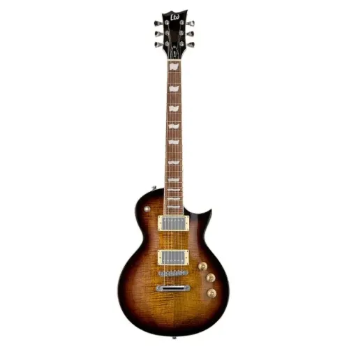 Guitarra Esp Ltd Ec-256fm Dark Brown Sunburst 