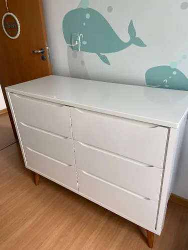 Cômoda com 6 gavetas