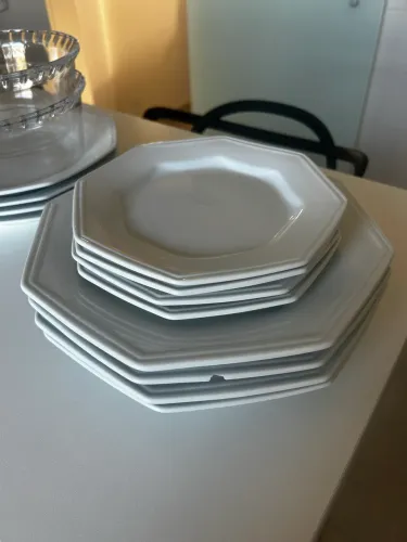 Jogo Jantar Chá 20 Pçs Prisma Porcelana Schmidt