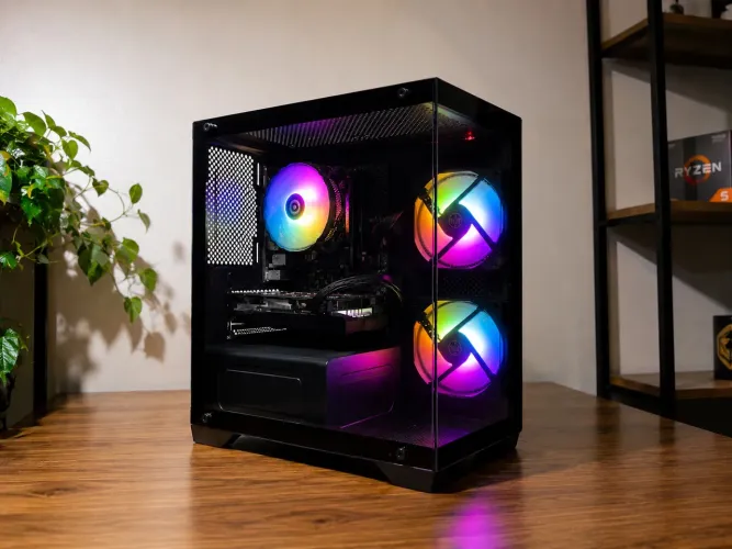 PC GAMER i5 3ª Geração + RX 580 8GB + 16GB RAM + SSD 480GB