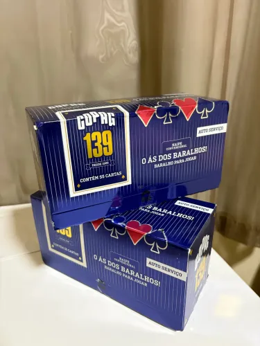Caixa Baralho Copag 139 Original com 12 pares