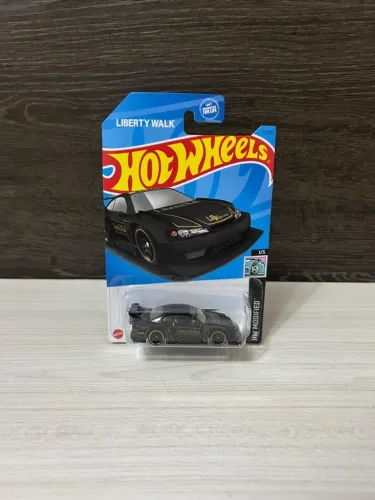 Hot Wheels Nissan Silvia Liberty Walk LBWK Preto