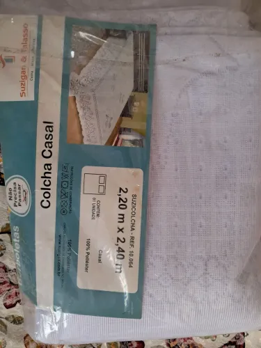 Manta de Sofá Grande e Colcha renda casa os 2l