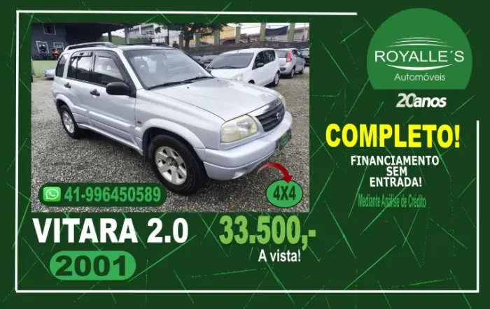 Suzuki Grand Vitara 2.0 16V 4x2/4x4 5P Mec. 2001