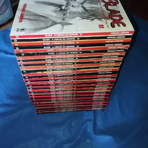 Blade A Lâmina do Imortal coleção completa 38 volumes - Mangá Conrad
