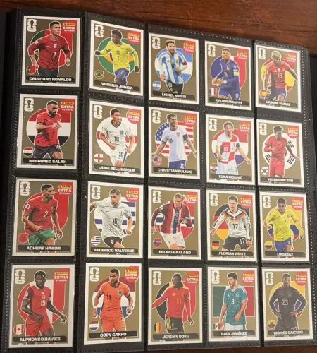 Figurinha legend gold 2026 ( 20 unidades ) todas as gold
