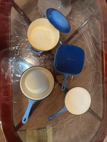 Conjunto De Panela Ferro Fundido Lá Cuisine