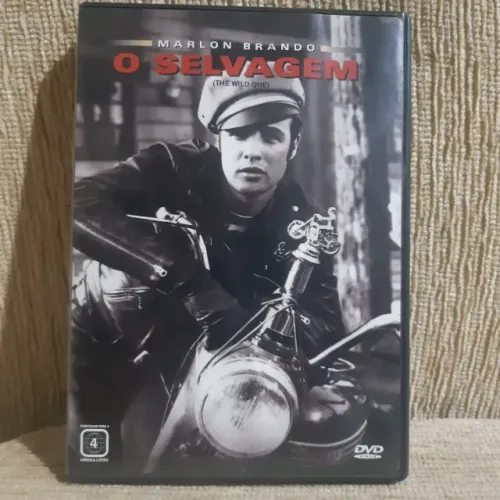 DVD - O Selvagem (The Wild One) - Marlon Brando - DVD NUMCA RODADO - IMPECÁVEL