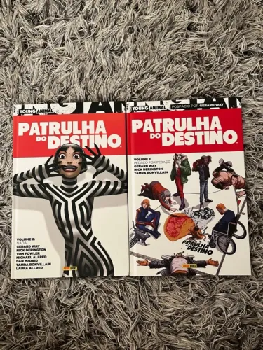 Patrulha do Destino 1 e 2 de Gerard Way