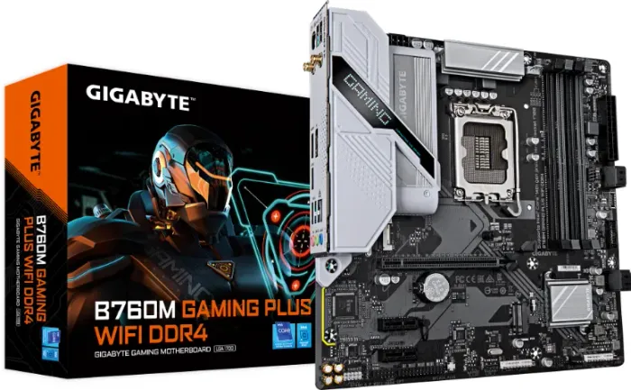 PLACA MÃE INTEL B760M GAMING PLUS WIFI DDR4