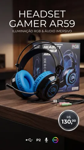 Headset Gamer AR59