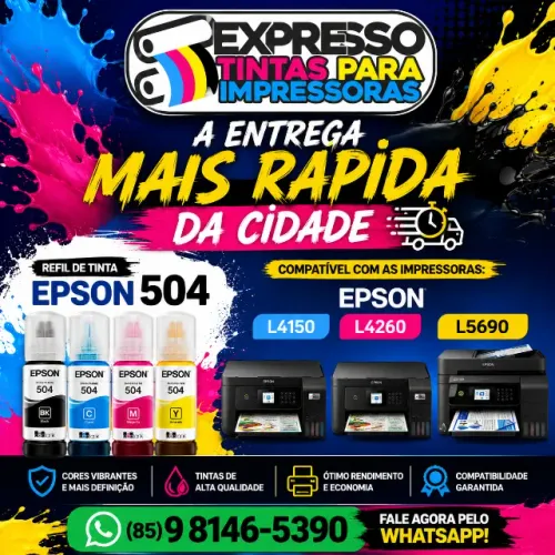 Tinta Epson 504 664 544 Promoção. Fazemos Entregas.