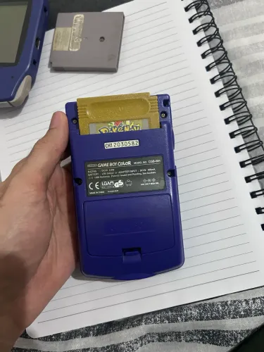 Game boy color roxo
