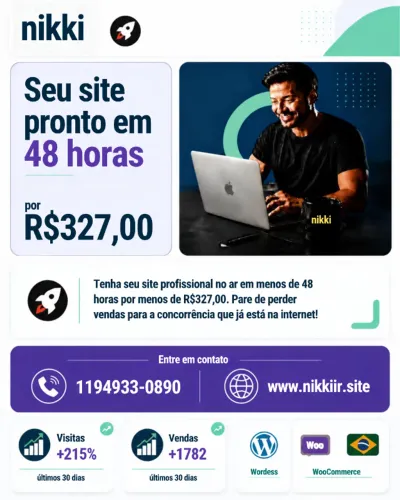 SITE de alta conversão para transformar os seguidores do seu Instagram e Facebook em clien