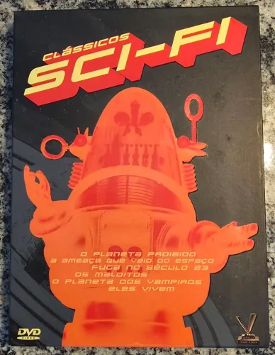 Box DVD CLÁSSICOS SCI-FI