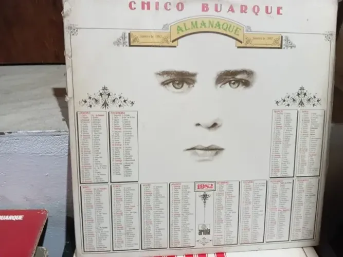 Lote Kit 4 Discos LP Vinil Chico Buarque - Almanaque / A Arte de Chico / MPB
