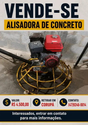 Alisadora de Concreto