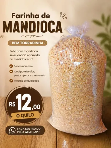 Farinha de mandioca