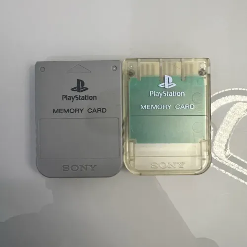Memory Card PS1 original 2 unidades sony PlayStation
