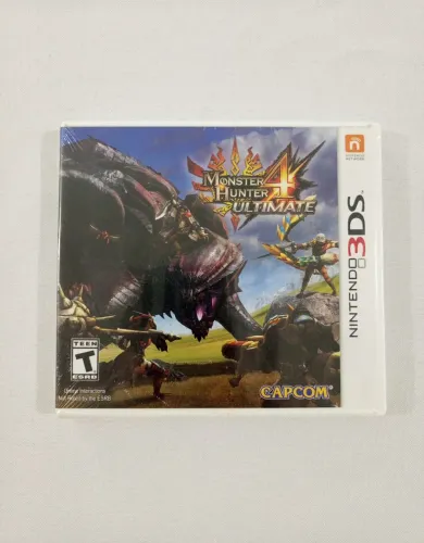 Monster Hunter 4 ultimate 3ds Lacrado