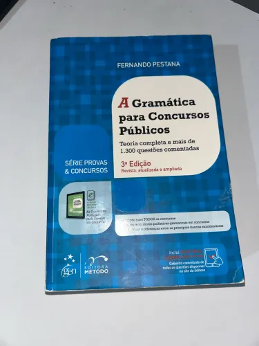 Gramática para concursos públicos - Fernando Pestana