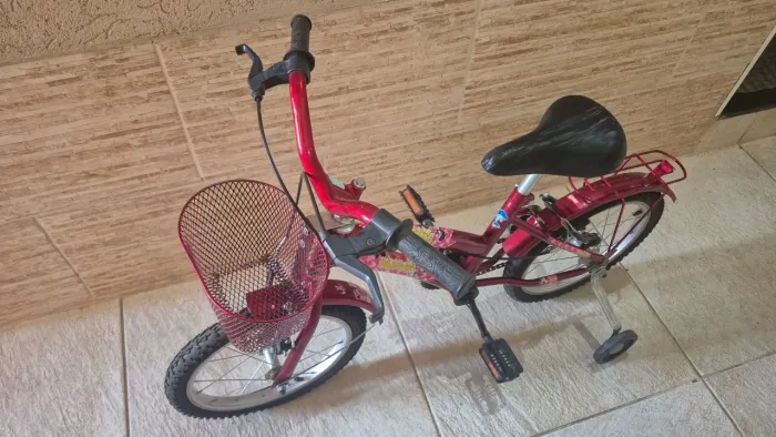 Bicicleta Infantil Minnie Aro 16 - Pouquíssimo Uso
