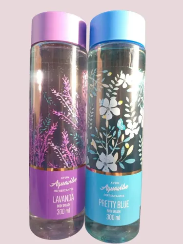 Colônias Avon lavanda e Pretty Blue