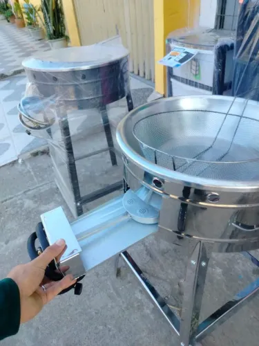 Tacho 7 litros inox a gás novo