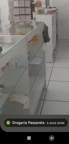 Balcão de vidro