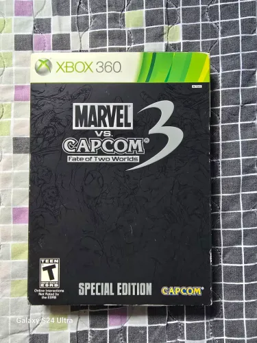 Marvel X capcon 3 Xbox 360 Edição Rara