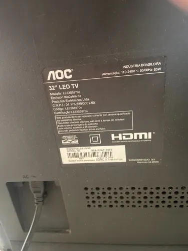 Tv Smart TV AOC 32" Impecável