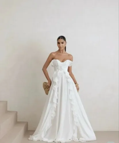 Vestido lindo branco