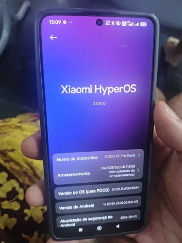 Poco X7 pro 512 gb amarelo