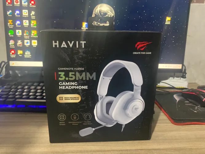 Vendo fone gamer havit H2230d