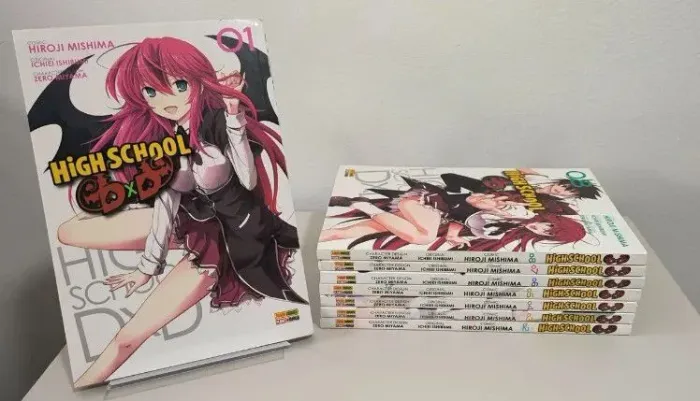 [RESERVADO] Coleção Mangás "Highschool DxD" + Blu-ray 