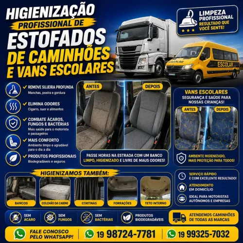 Limpeza de de Sofá e Estofados