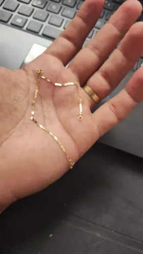 Pulseira ouro 18k 750 feminina 18cm