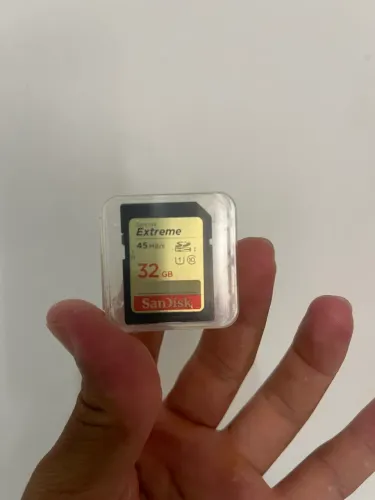 CARTÃO DE MEMÓRIA SANDISK 32GB