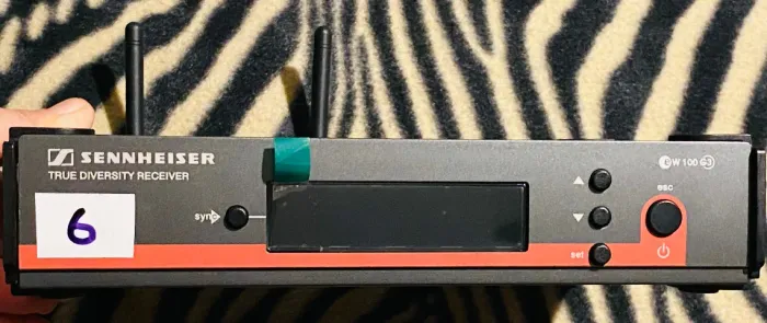 Sistema de microfone Sennheiser EW100 G3 c/ Microfone lapela ME-2 Originais!