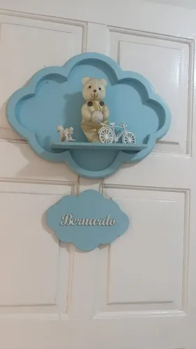 Quadro de porta de maternidade