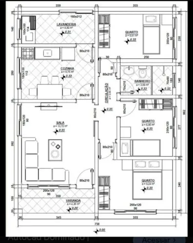 Desenhista técnico/projetos arquitetônicos